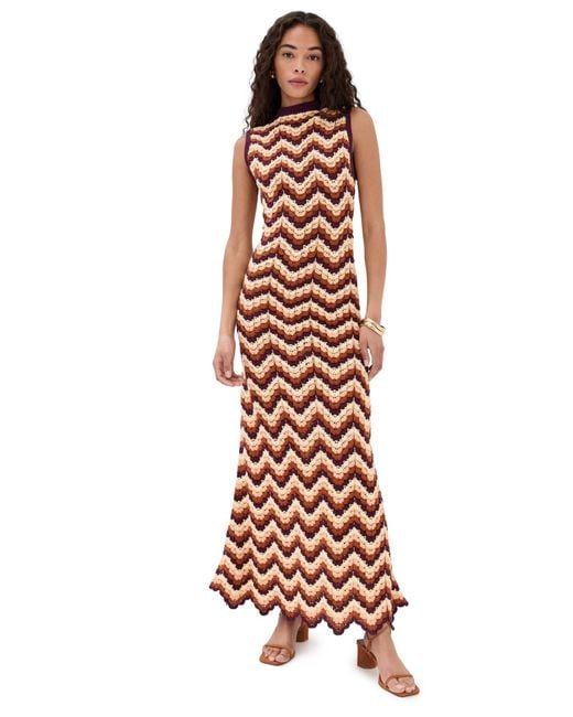 Escvdo White Amazonas Maxi Dress