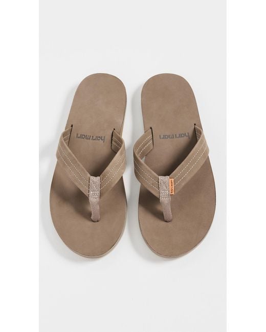 Hari Mari Black Fields Flip Flops for men