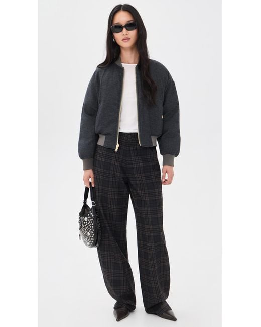 L'Agence Gray Violeta Reversible Puffer