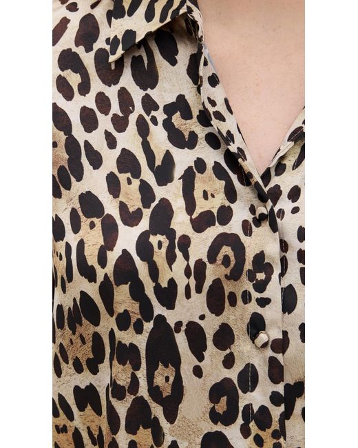 MISA Los Angles Black Celine Top