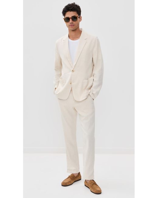 Marine Layer Natural Hemp Blazer for men