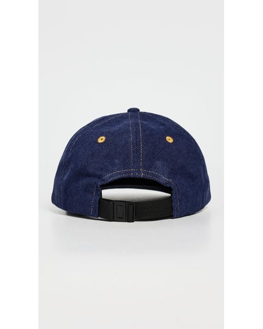 Service Works Blue Service Script Cord Cap for men
