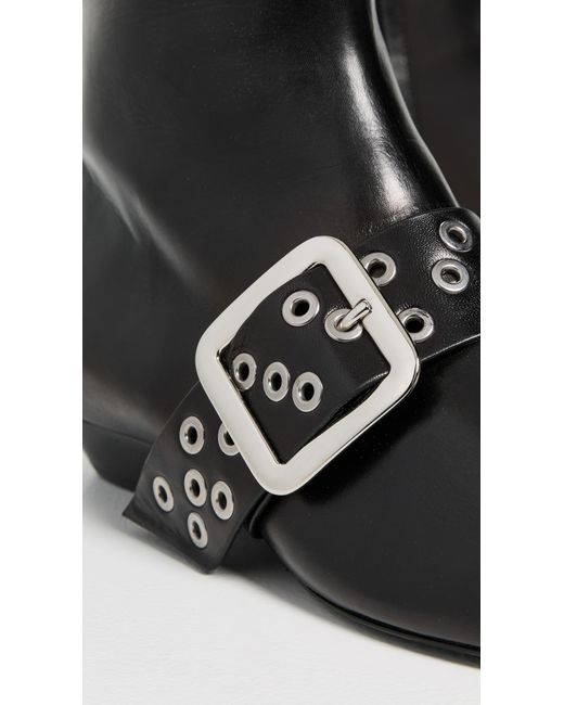 Jil Sander Black Ankle Boots