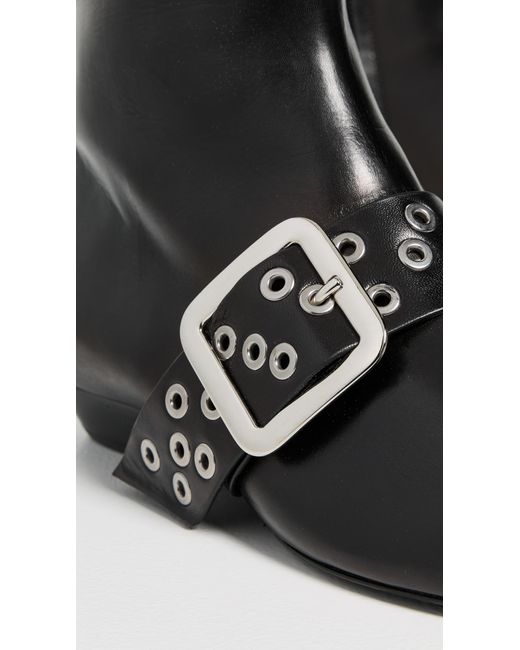 Jil Sander Black Ankle Boots