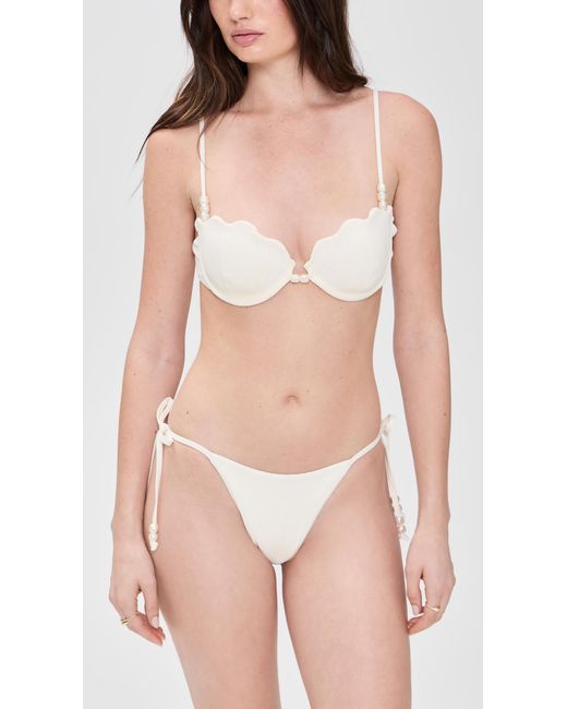 LSPACE Pink Lucia Bitsy Bottoms
