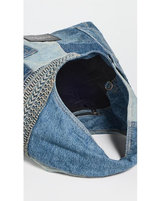 関税送料込 Marc Jacobs The Deconstructed Denim Sack Bagグ Amazon.com: Marc Jacobs Women's The Deconstructed Denim Sack