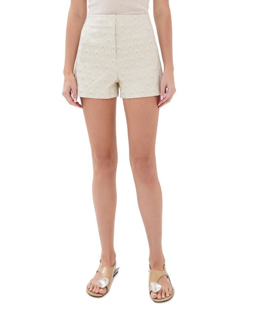 Veronica Beard Women's White Jazmin Shorts