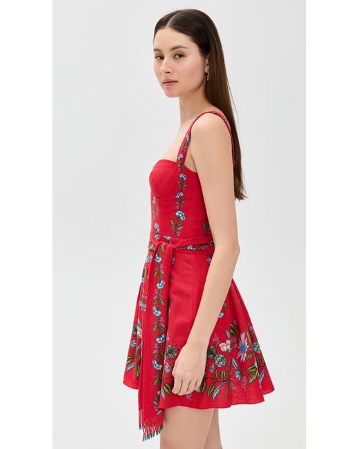 mini mumu dress Show Me Your Mumu Rosa Ruffle Mini Dress