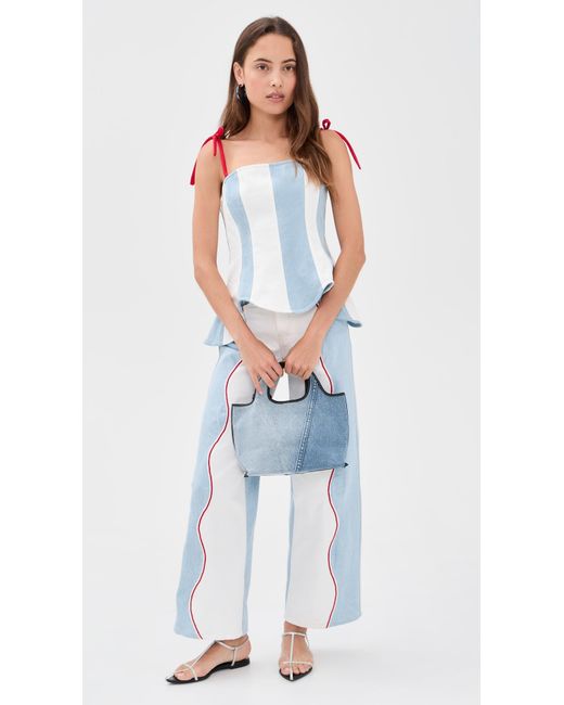 Sixxta White Caribe Top
