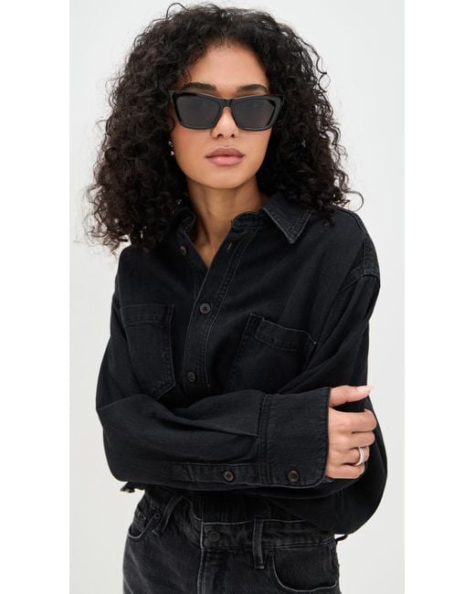 Aire Black Amplitude Sunglasses
