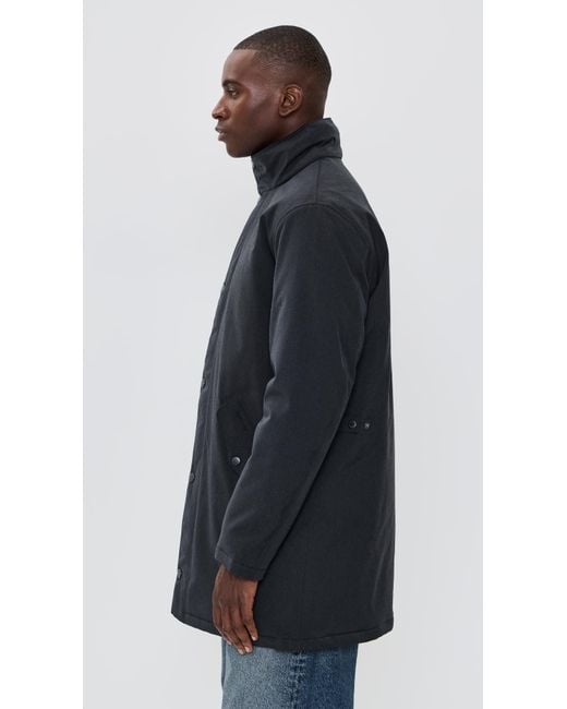 Barbour Blue Winter Powell Waterproof Jacket for men