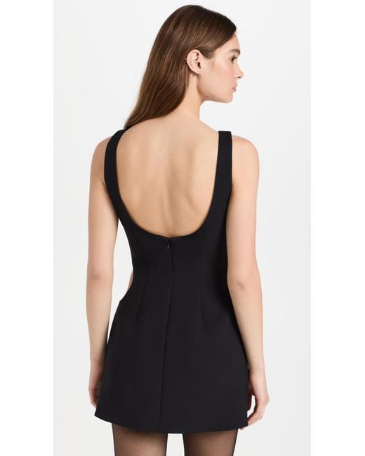 Sandy Liang Black Connell Dress