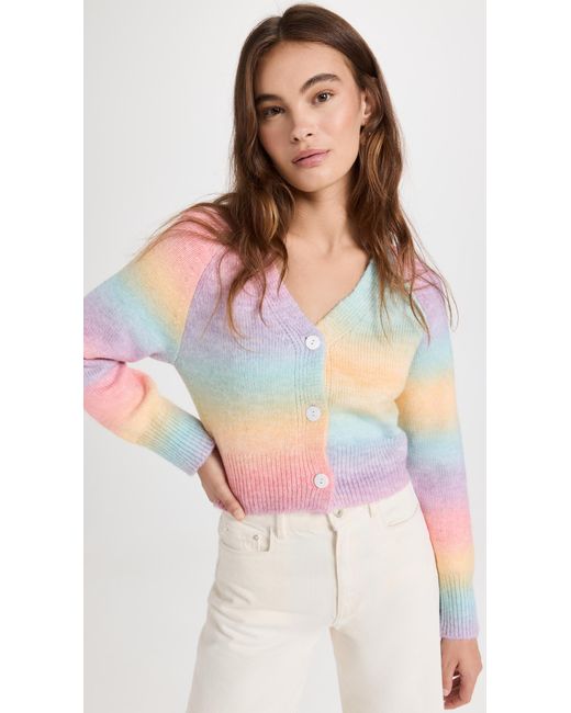 English Factory Synthetic Multicolor Knit Cardigan Lyst