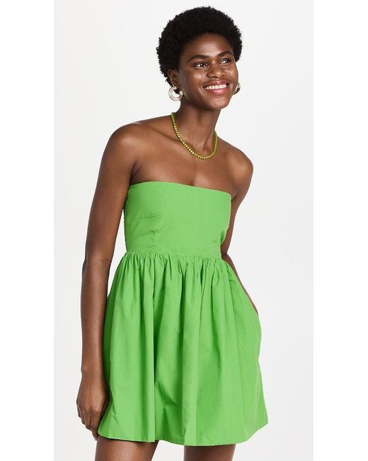 SWF Green Planta Mini Dress