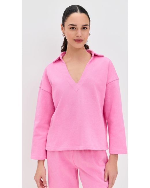 LNA Pink Kali Pullover