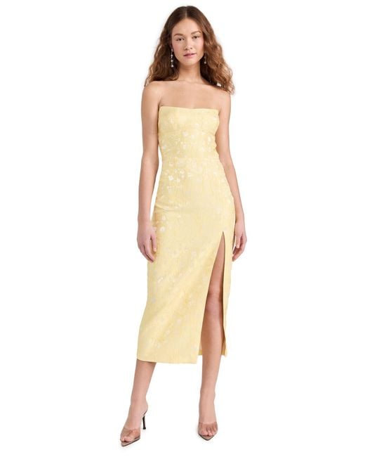 Amanda Uprichard Yellow Ivy Dress Yeow