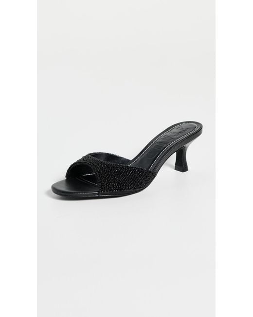 Staud Black Brigitte Mules