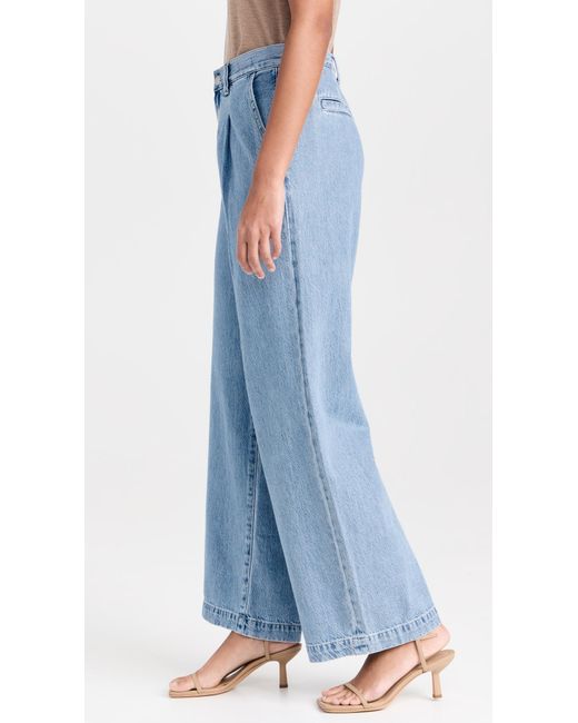 Madewell Blue The Harlow Wide Leg Jeans