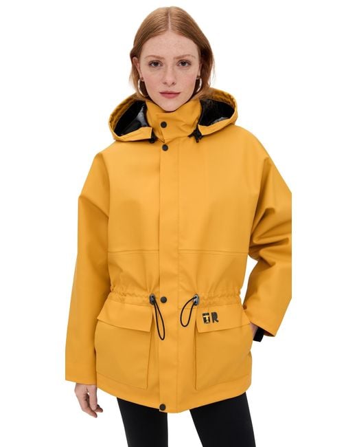 Rabanne Orange Rain Jacket