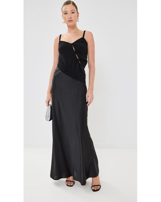 Christopher Esber Black Entwined Duo Dress