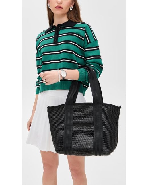 Think Royln Black Capri Tote