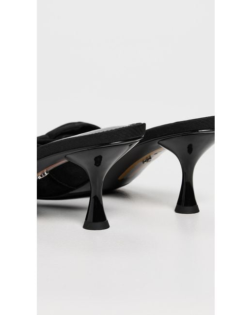 Sam Edelman Black Ragan Bow Mules