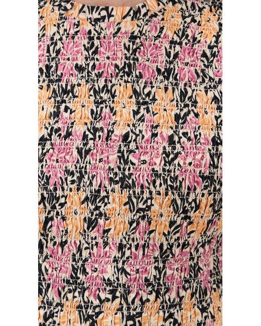 Saylor Multicolor Darla Floral Batik Mini Dress
