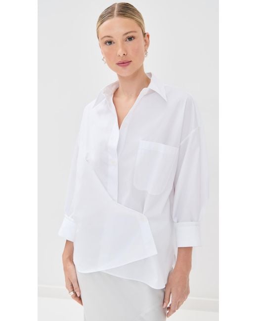 Twp White New Earl Button Down Shirt