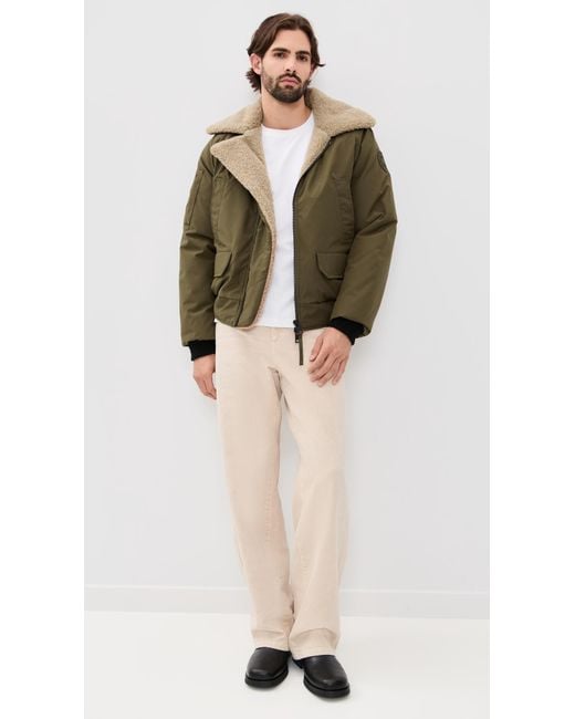 Canada Goose Green Chilliwack Aviator Bomber for men