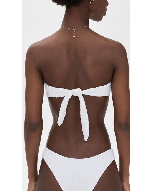 LSPACE Brown Jasper Bikini Top