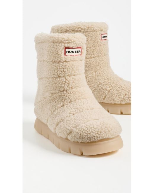 Hunter White Maran Boots