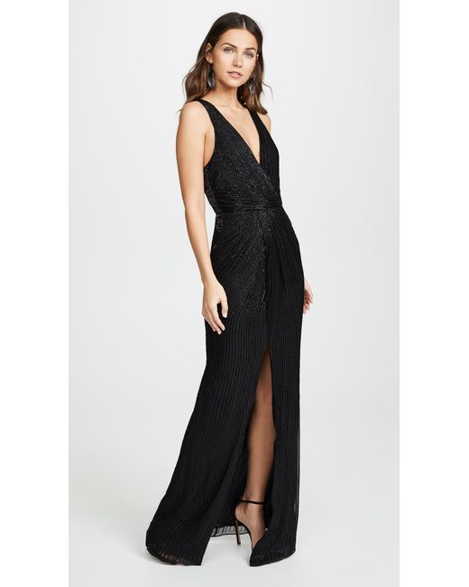 parker black monarch gown