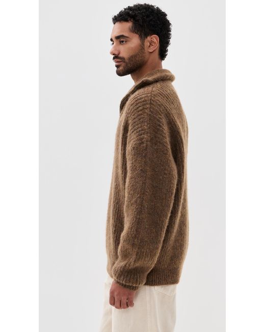 Isabel Marant Brown Dinan Pullover for men