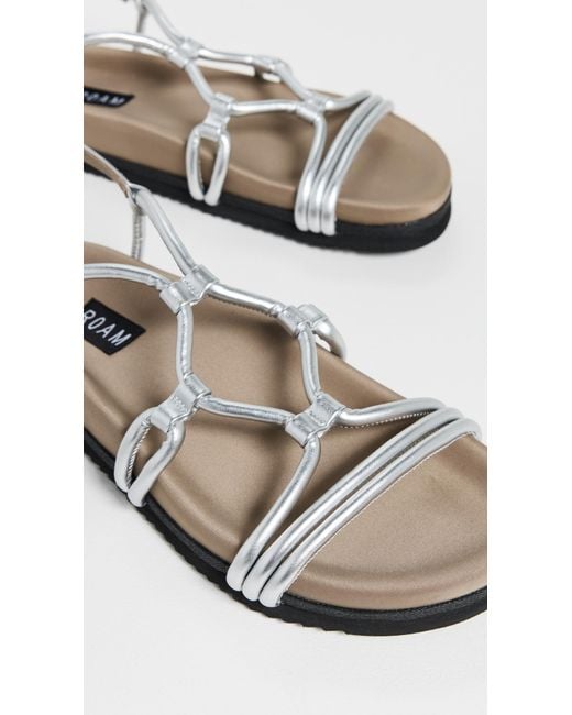Roam Metallic Linky Sandals