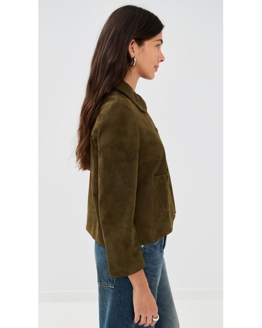 Ba&sh Multicolor Milas Suede Jacket