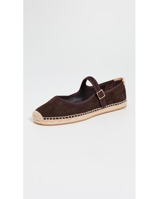 Tory Burch Black Mary Jane Espadrilles