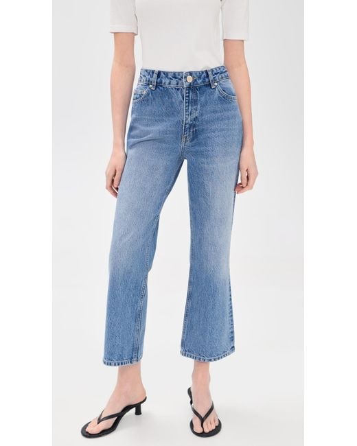 ALIGNE Blue Kick Flare Jeans