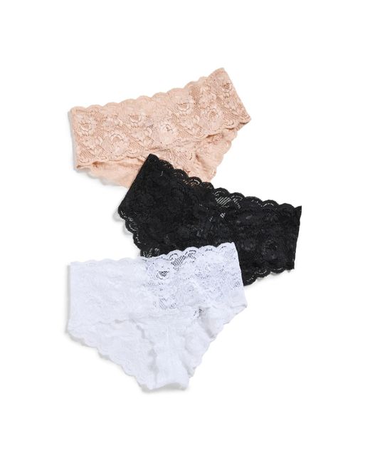 Cosabella Black Never Say Never Hottie Hotpant 3 Pack