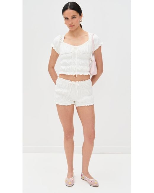 Bailey Rose Multicolor Smocked Top