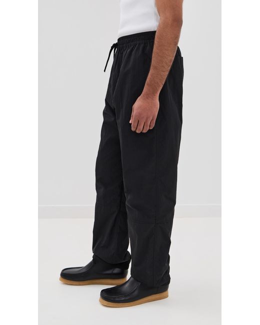 J.W. Anderson Black Panelled Joggers for men