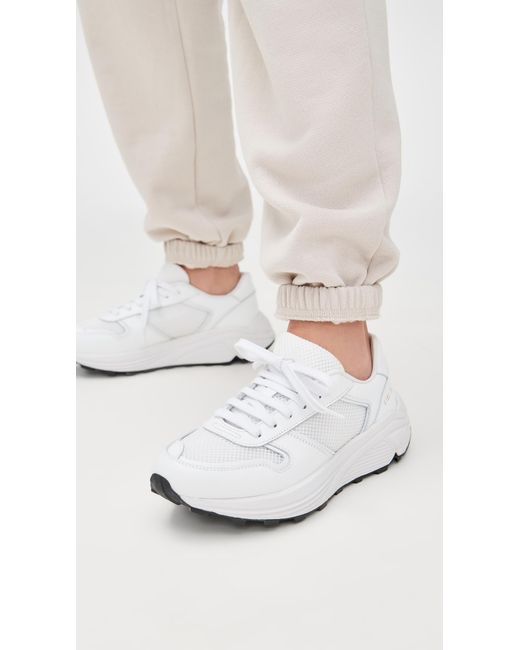 Common Projects White Premium Runner