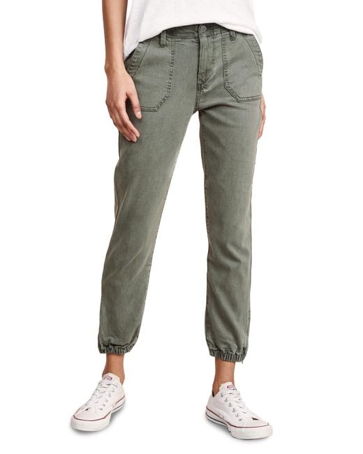 PAIGE Green Mayslie joggers