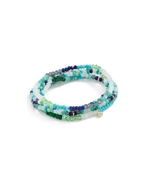 BaubleBar Green Kallen Bracelet Set
