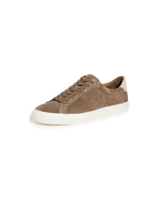 Vince S Fulton Sneaker Flint Suede 11.5 M in Brown for Men  display picture 3