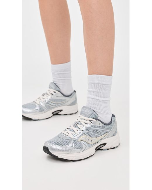 Saucony White Ride Millenium Sneakers