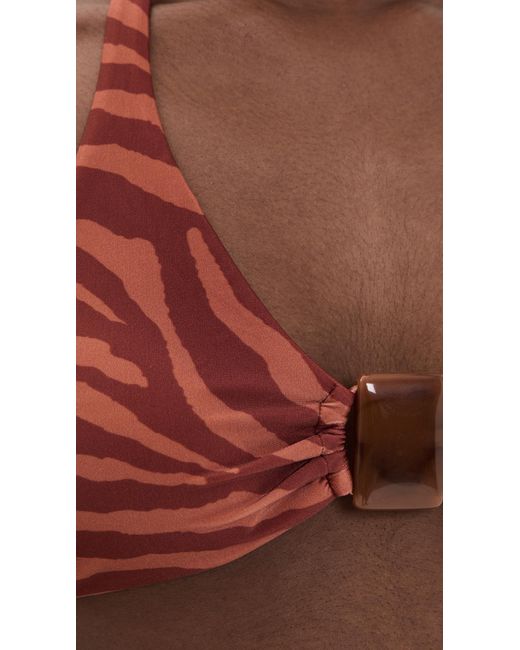 ViX Brown Sundown Misty Alanna Top