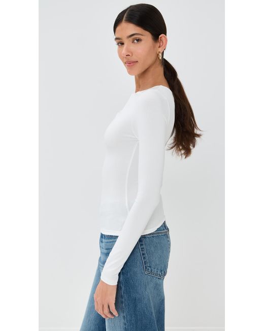 Le Bos White Brigitte Top