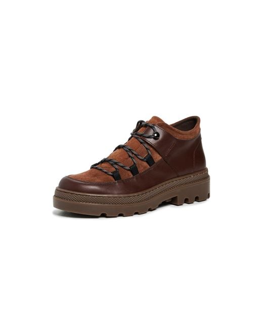Naguisa Brown Abra Hiker Boots