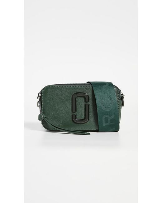 Marc Jacobs Green The Snapshot Dtm Anodized Camera Bag
