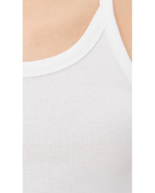 ÉTERNE White Rib Tank